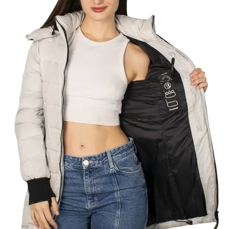 Chamarra Larga Capitonada Mujer Slim Fit | Greenlander - Greenlander