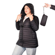 Chamarra Larga Capitonada Packable Greenlander Mujer - Greenlander