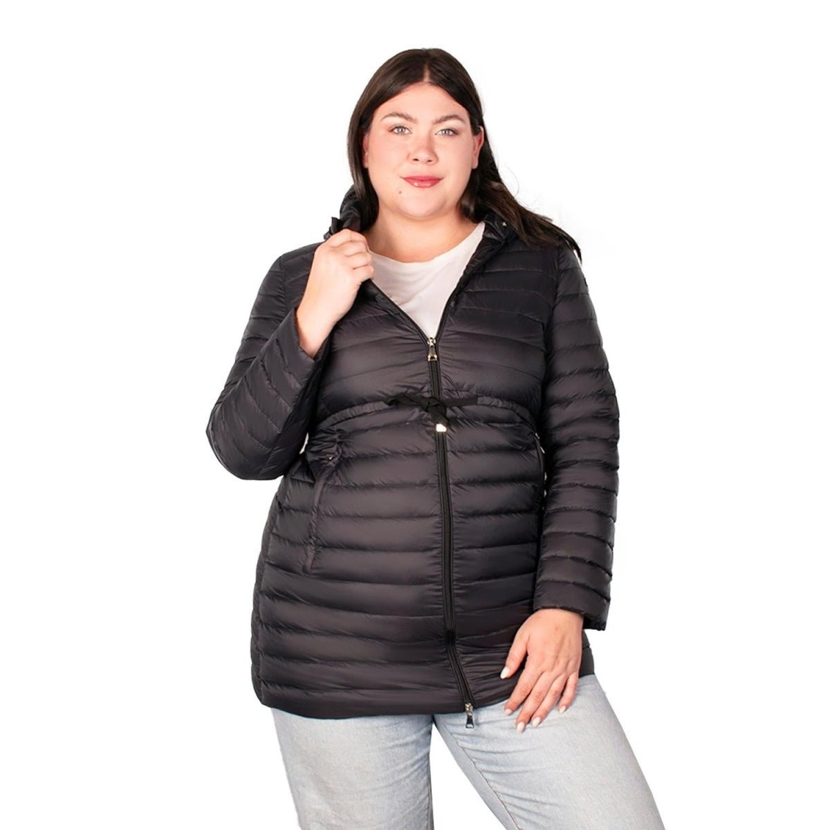 Chamarra Larga Capitonada Packable Greenlander Mujer - Greenlander