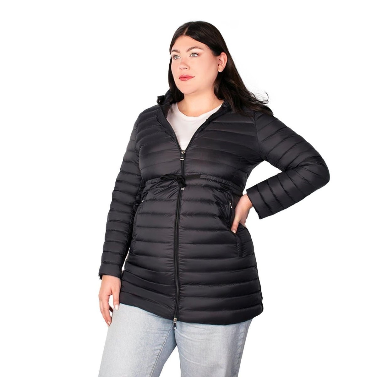 Chamarra Larga Capitonada Packable Greenlander Mujer - Greenlander