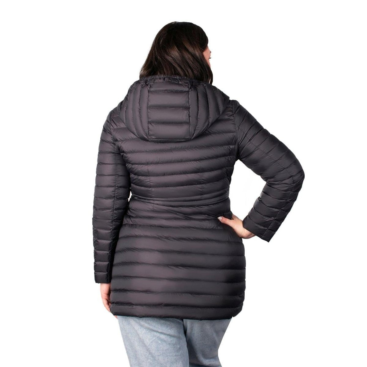 Chamarra Larga Capitonada Packable Greenlander Mujer - Greenlander