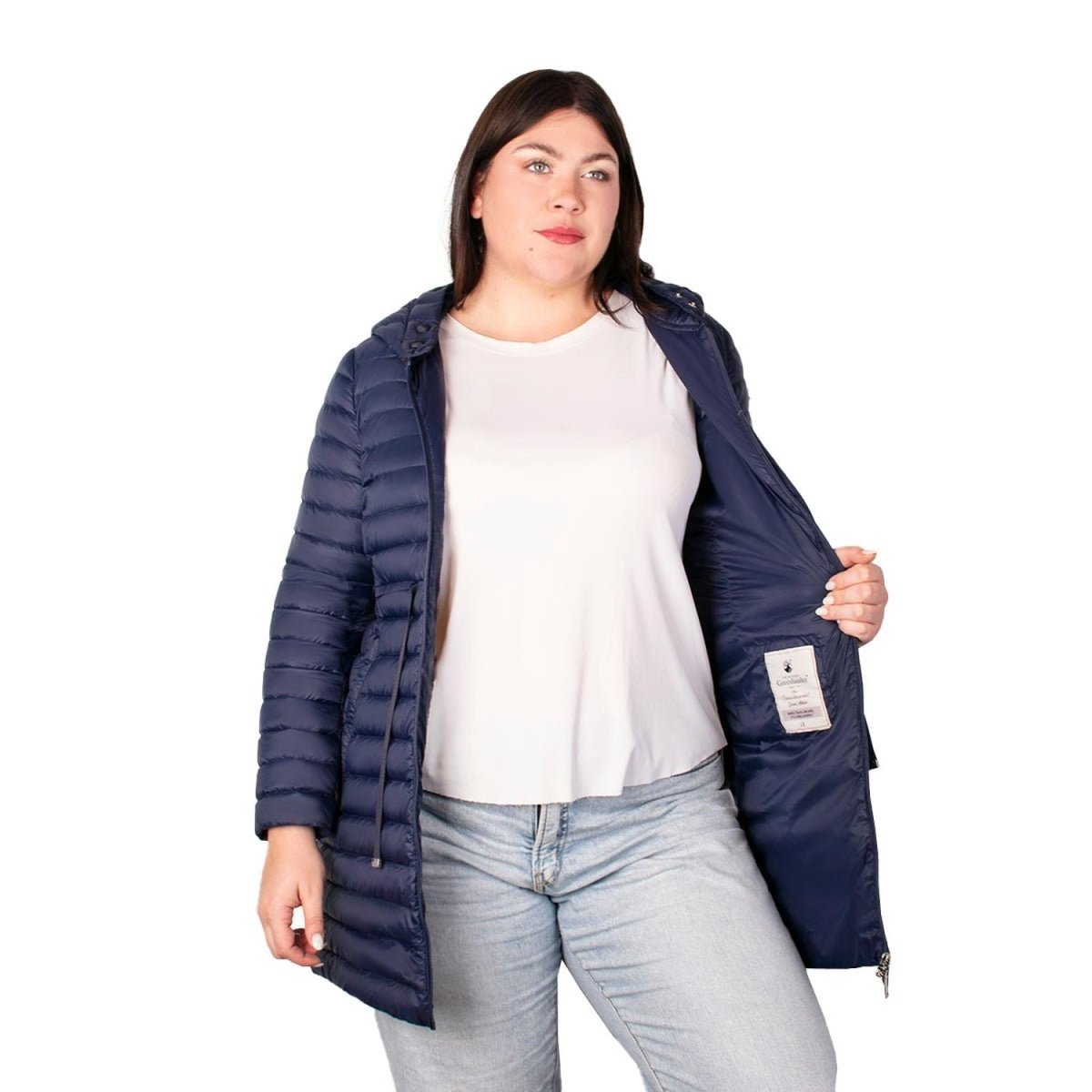 Chamarra Larga Capitonada Packable Greenlander Mujer - Greenlander
