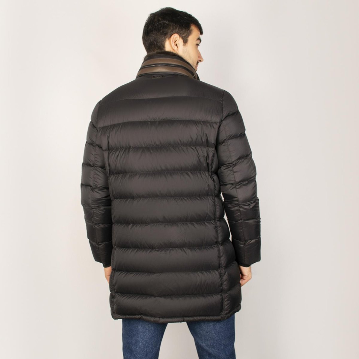 Chamarra larga capitonada para hombre con capucha desmontable Greenlander - Greenlander