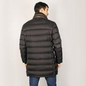 Chamarra larga capitonada para hombre con capucha desmontable Greenlander - Greenlander