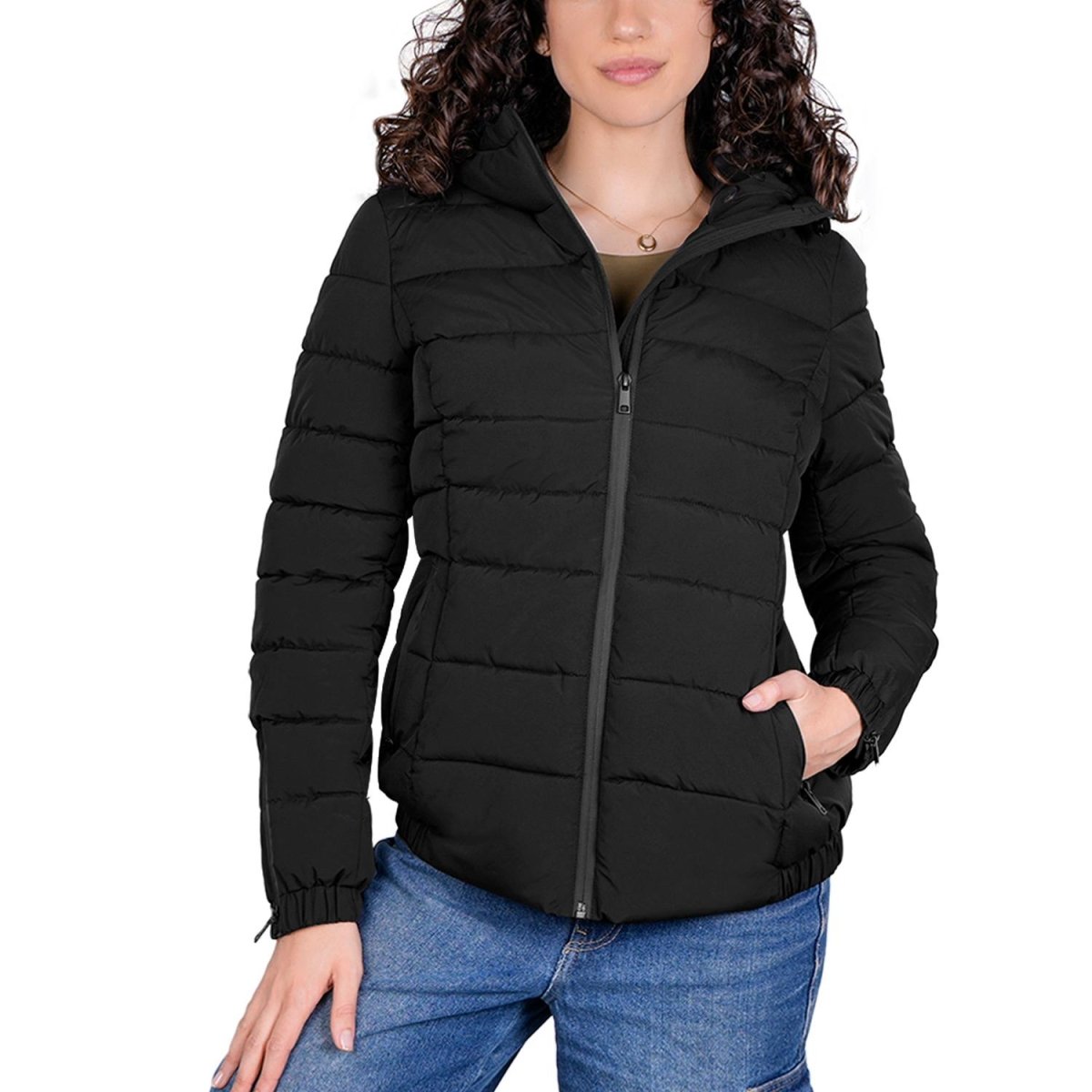 Chamarra larga capitonada para mujer con bolsillos al costadoGreenlander - Greenlander