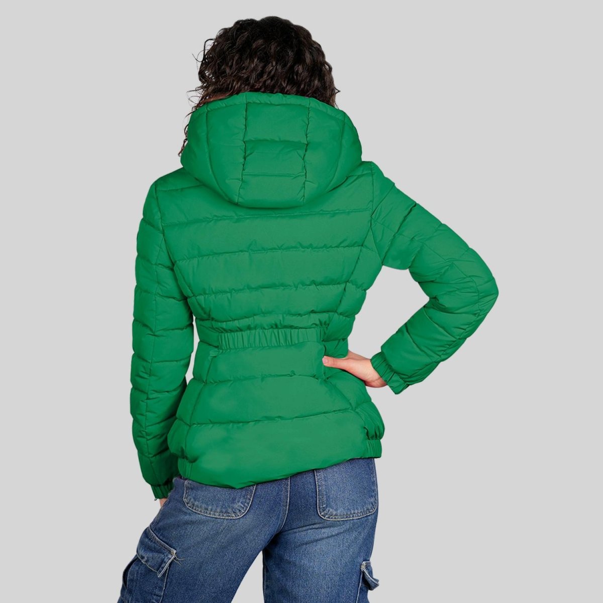 Chamarra larga capitonada para mujer con bolsillos al costadoGreenlander - Greenlander