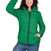 Chamarra larga capitonada para mujer con bolsillos al costadoGreenlander - Greenlander