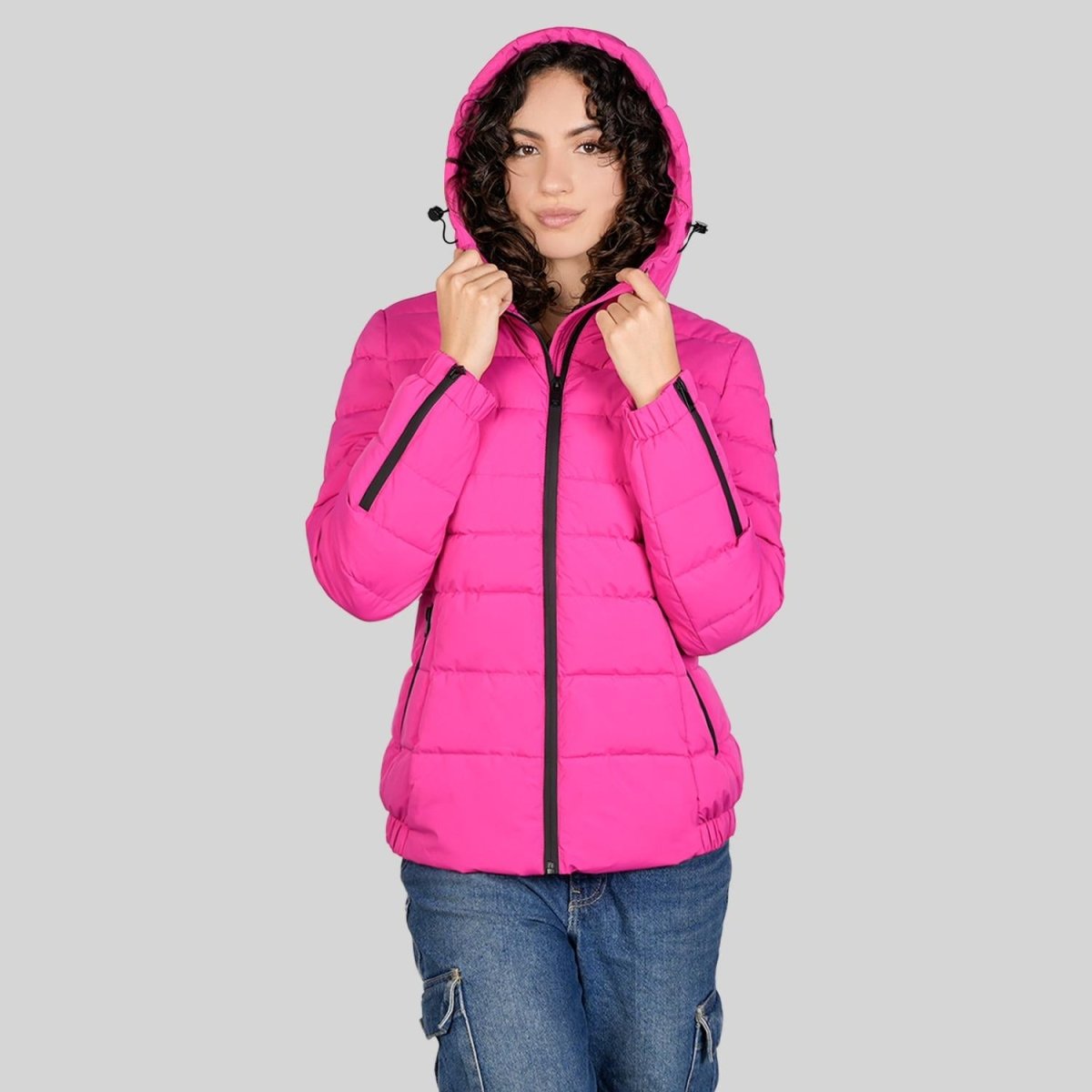 Chamarra larga capitonada para mujer con bolsillos al costadoGreenlander - Greenlander