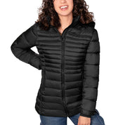 Chamarra larga capitonada para mujer con capucha desmontable Greenlander - Greenlander