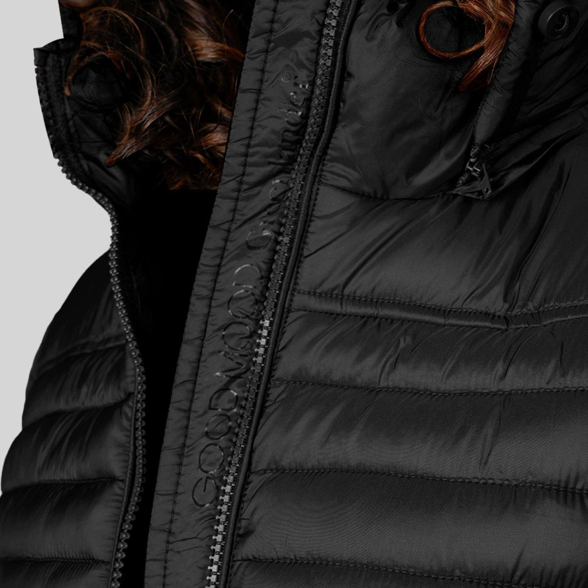 Chamarra larga capitonada para mujer con capucha desmontable Greenlander - Greenlander