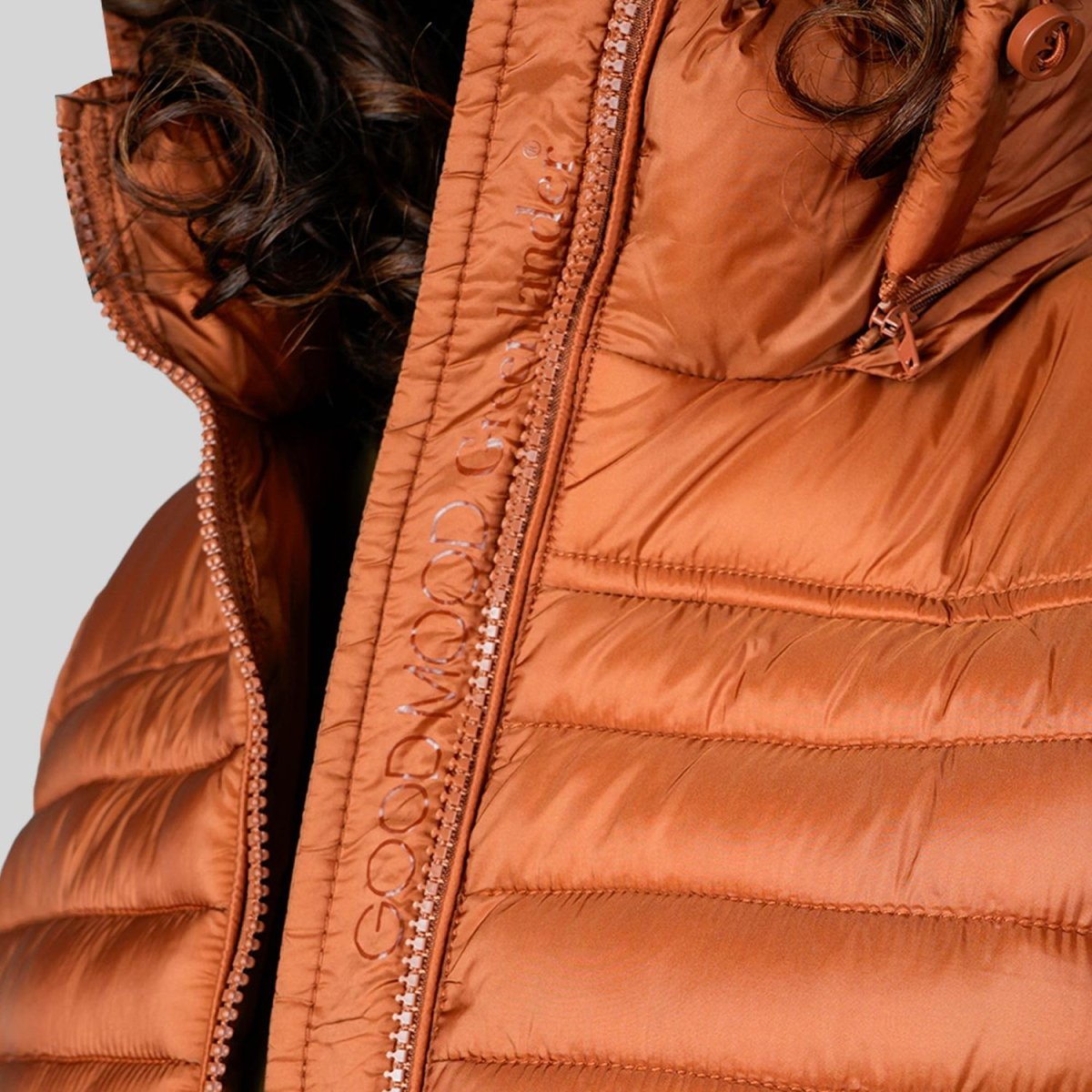 Chamarra larga capitonada para mujer con capucha desmontable Greenlander - Greenlander