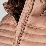 Chamarra larga capitonada para mujer con capucha desmontable Greenlander - Greenlander