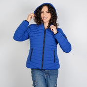 Chamarra larga capitonada para mujer con capucha desmontable Greenlander - Greenlander