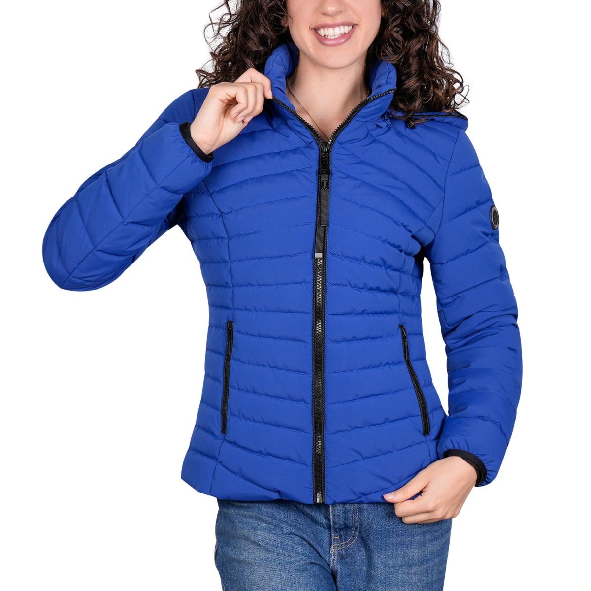 Chamarra larga capitonada para mujer con capucha desmontable Greenlander - Greenlander