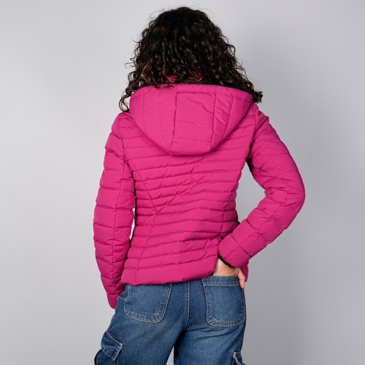 Chamarra larga capitonada para mujer con capucha desmontable Greenlander - Greenlander