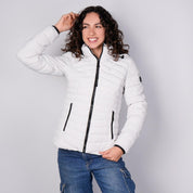 Chamarra larga capitonada para mujer con capucha desmontable Greenlander - Greenlander