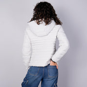 Chamarra larga capitonada para mujer con capucha desmontable Greenlander - Greenlander