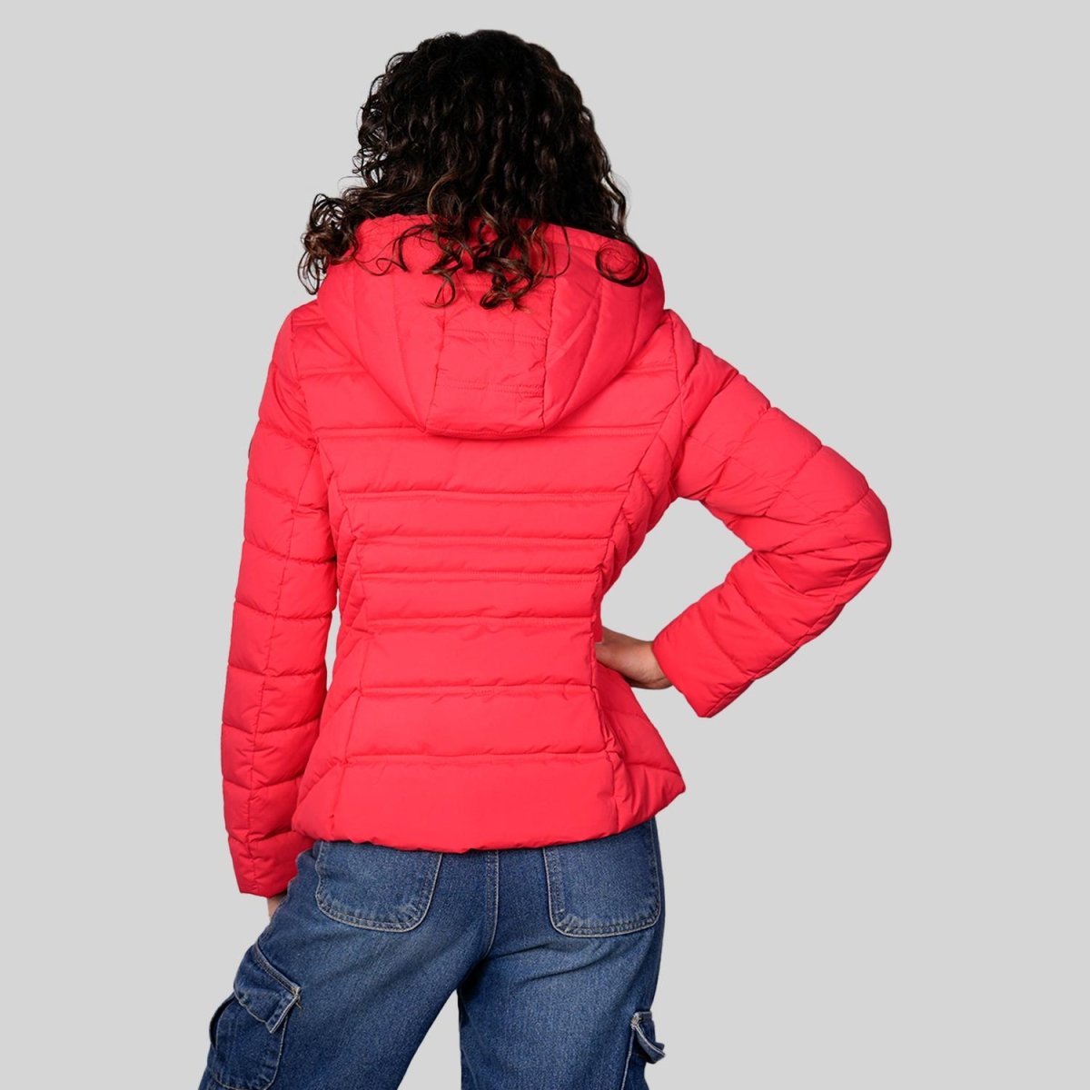 Chamarra larga capitonada para mujer con capucha desmontable Greenlander - Greenlander