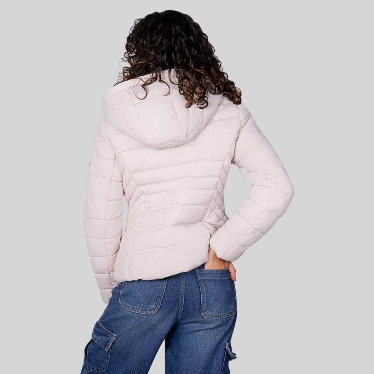 Chamarra larga capitonada para mujer con capucha desmontable Greenlander - Greenlander