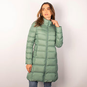 Chamarra larga capitonada para mujer con capucha desmontable Greenlander - Greenlander