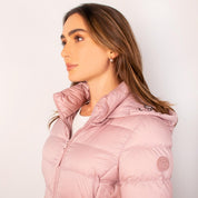 Chamarra larga capitonada para mujer con capucha desmontable Greenlander - Greenlander