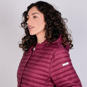 Chamarra larga capitonada para mujer con capucha desmontable Greenlander - Greenlander