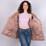 Chamarra larga capitonada para mujer con capucha desmontable Greenlander - Greenlander