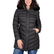 Chamarra larga capitonada para mujer con capucha Greenlander - Greenlander