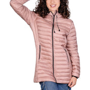 Chamarra larga capitonada para mujer con capucha Greenlander - Greenlander