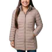 Chamarra larga capitonada para mujer packable Greenlander - Greenlander