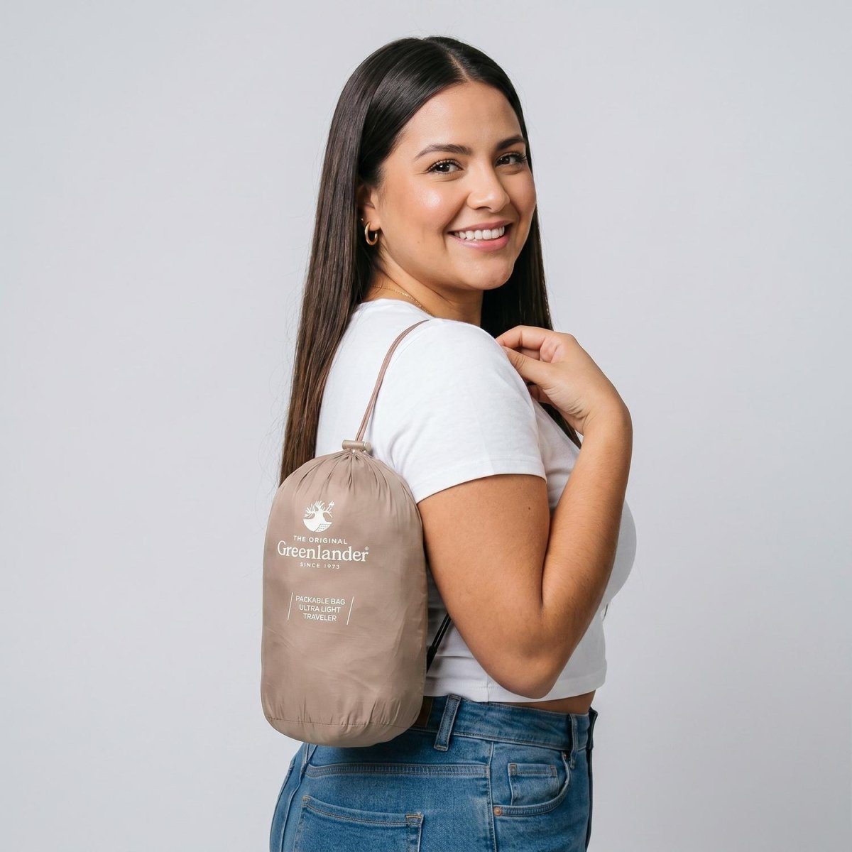 Chamarra larga capitonada para mujer packable Greenlander - Greenlander