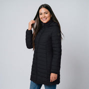 Chamarra larga capitonada para mujer packable Greenlander - Greenlander