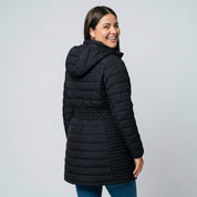 Chamarra larga capitonada para mujer packable Greenlander - Greenlander