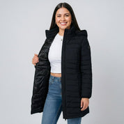 Chamarra larga capitonada para mujer packable Greenlander - Greenlander