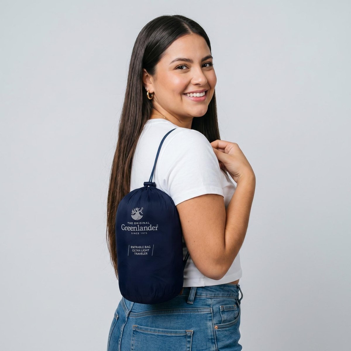 Chamarra larga capitonada para mujer packable Greenlander - Greenlander