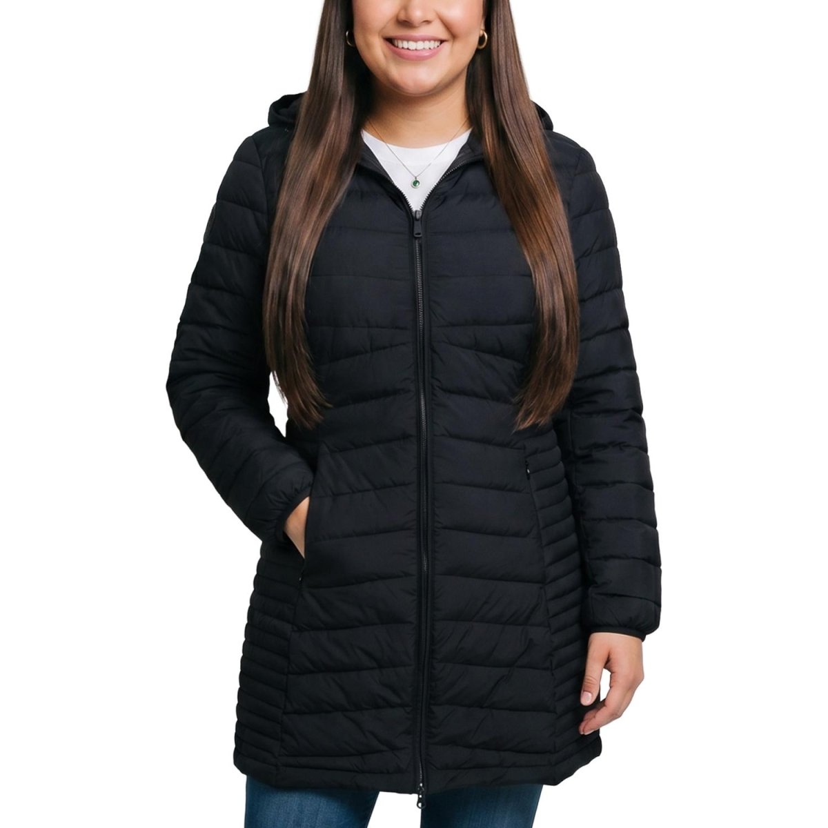 Chamarra larga capitonada para mujer packable Greenlander - Greenlander