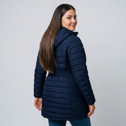 Chamarra larga capitonada para mujer packable Greenlander - Greenlander