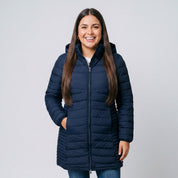 Chamarra larga capitonada para mujer packable Greenlander - Greenlander