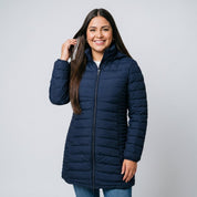 Chamarra larga capitonada para mujer packable Greenlander - Greenlander