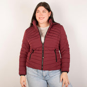 Chamarra larga capitonada plus size para mujer con capucha desmontable Greenlander - Greenlander