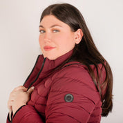 Chamarra larga capitonada plus size para mujer con capucha desmontable Greenlander - Greenlander