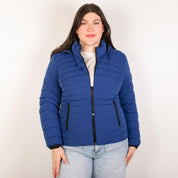 Chamarra larga capitonada plus size para mujer con capucha desmontable Greenlander - Greenlander