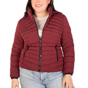 Chamarra larga capitonada plus size para mujer con capucha desmontable Greenlander - Greenlander