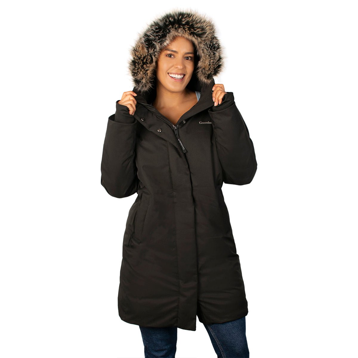 Chamarra Larga Con Fur Mujer - The Original Greenlander