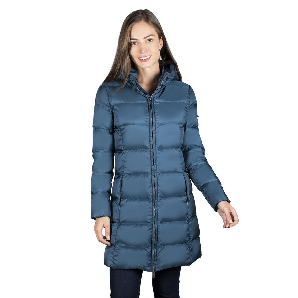 Chamarra Larga con Gorro Mujer - Greenlander