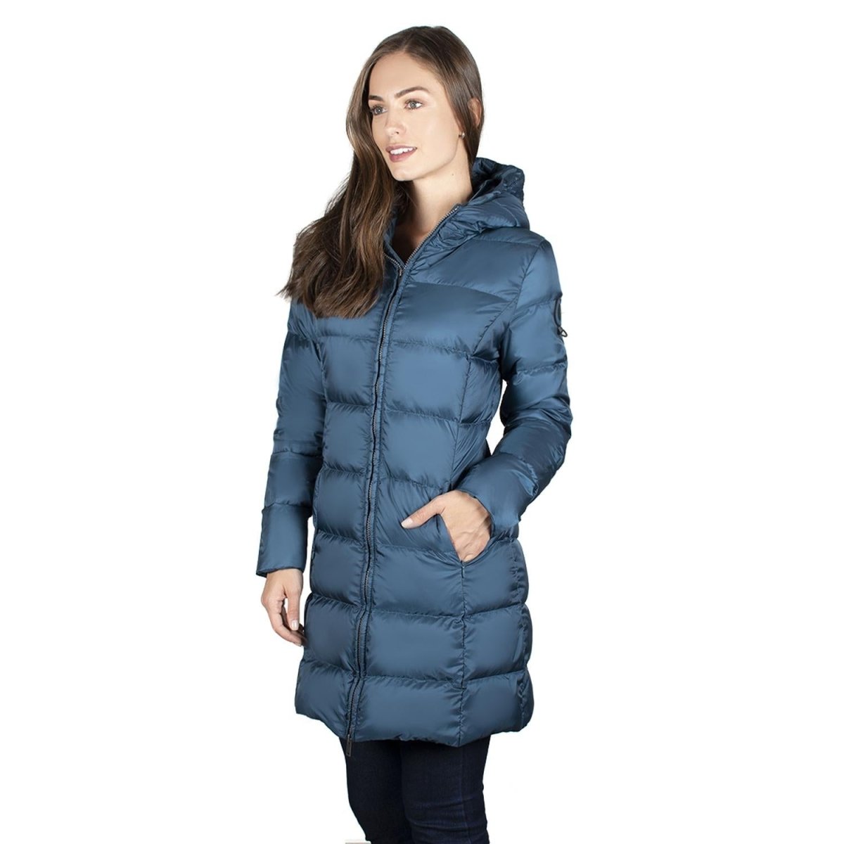 Chamarra Larga con Gorro Mujer - Greenlander