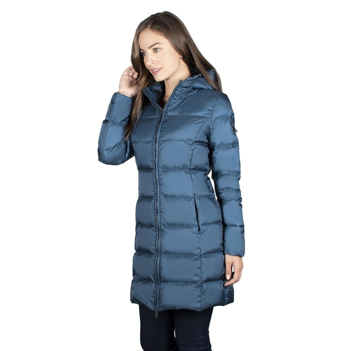 Chamarra Larga con Gorro Mujer - Greenlander