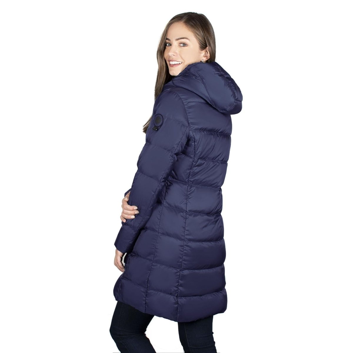 Chamarra Larga con Gorro Mujer - Greenlander