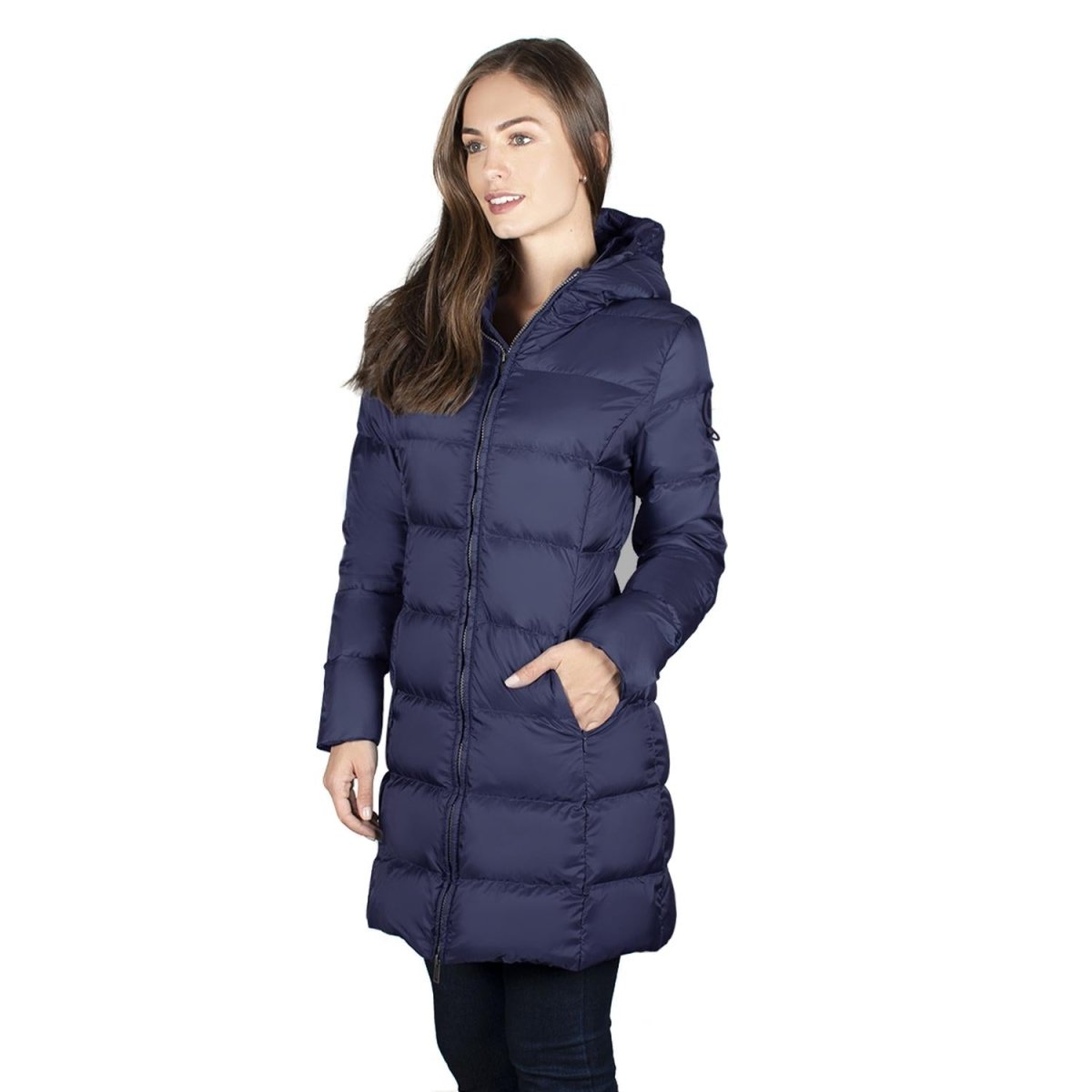 Chamarra Larga con Gorro Mujer - Greenlander