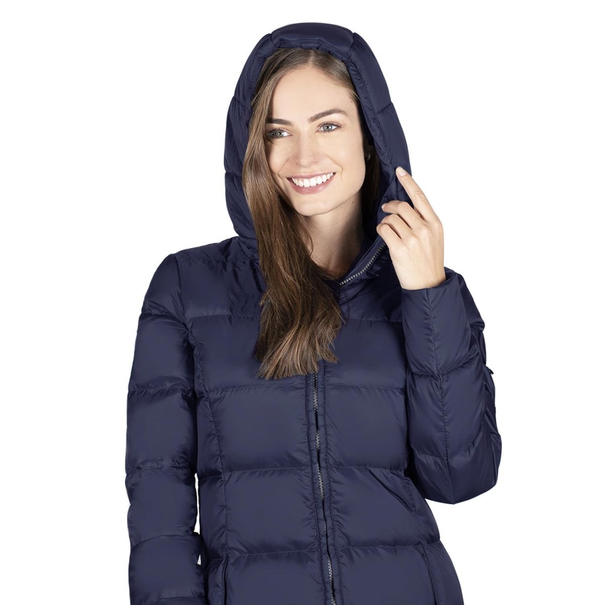 Chamarra Larga con Gorro Mujer - Greenlander